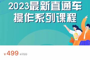 2023最新引力魔方系列课程，如何利用直通车去冲销量