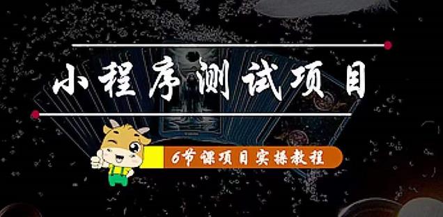 （4226期）小程序测试项目 从星图 搞笑 网易云 实拍 单品爆破 抖音抖推猫小程序变现