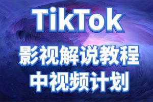 （4233期）外面收费2980元的TikTok影视解说、中视频教程，比国内的中视频计划收益高[中创网]