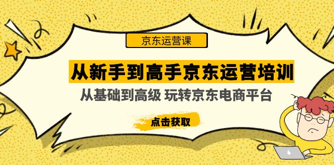 （4792期）从新手到高手京东运营培训：从基础到高级 玩转京东电商平台(无中创水印)