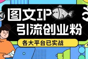 （5372期）价值1688的ks dy 小红书图文ip引流实操课，日引50-100！各大平台已经实战[中创网]