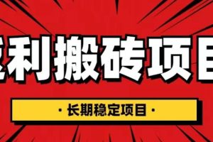 （5413期）国外返利网项目，返利搬砖长期稳定，月入3000刀（深度解剖）[中创网]