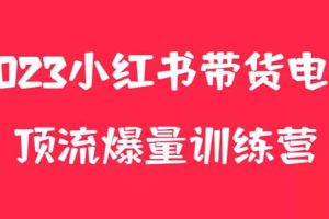 （5847期）小红书电商爆量训练营，月入3W+！可复制的独家养生花茶系列玩法[中创网]