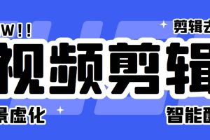 （6315期）菜鸟视频剪辑助手，剪辑简单，编辑更轻松【软件+操作教程】[中创网]