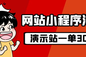 （7103期）源码站淘金玩法，20个演示站一个月收入近1.5W带实操[中创网]