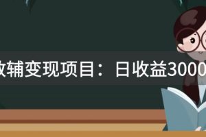 （7670期）某收费2680的教辅变现项目：日收益3000+教引流，教变现，附资料和资源[中创网]