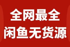 （7896期）月入3w+的闲鱼无货源保姆级教程2.0：新手小白从0-1开店盈利手把手干货教学[中创网]