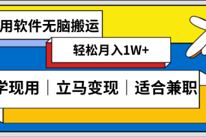 （8494期）低密度新赛道 视频无脑搬 一天1000+几分钟一条原创视频 零成本零门槛超简单[中创网]