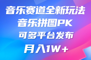 （10395期）音乐赛道新玩法，纯原创不违规，所有平台均可发布 略微有点门槛，但与…[中创网]