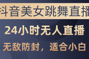 （10671期）抖音美女跳舞直播，日入3000+，24小时无人直播，无敌防封技术，小白最…[中创网]