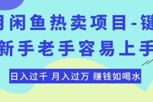 （10749期）最新闲鱼热卖项目-键盘，新手老手容易上手，日入过千，月入过万，赚钱…[中创网]