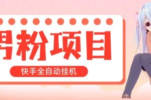 （10893期）全自动成交 快手挂机 小白可操作 轻松日入1000+ 操作简单 当天见收益[中创网]